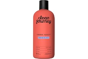 cleanjourney Moisturizing Body Wash, Niacinamide & Glycerin, Hydrating Shower Gel, EWG Verified, Vegan, Lemonade Squeezy, 473