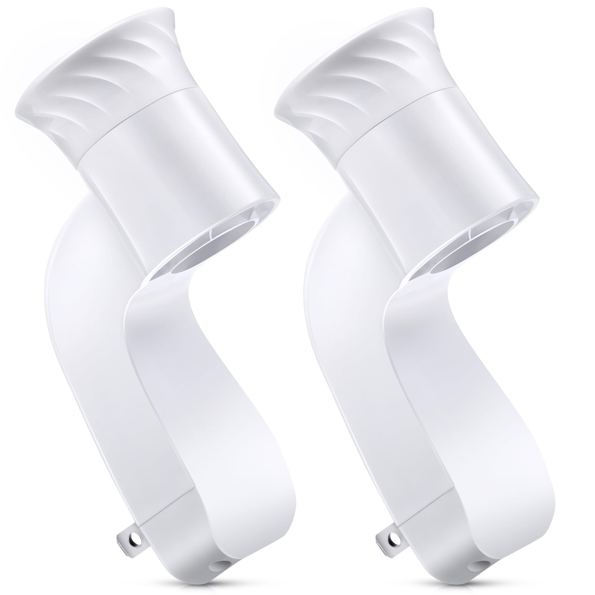 Photo 1 of Hohean 2 Pack Wall Fragrance Plug in Compatible with Bath and Body Works WallFlower Fragrances, ETL Certified, Rotatable, Precise Scent Control Fragrance Diffuser Plug for Home, Office (White)