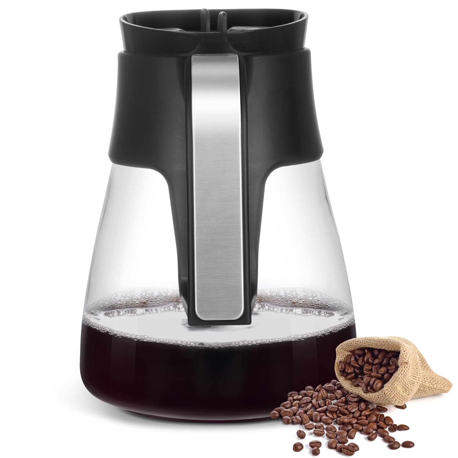 Photo 1 of 10 Cup Coffee Pot Replacement for Ninja Specialty Coffee Maker, Glass Coffee Carafe Compatible with Ninja CM401 CM371 CP300 CP301 CM300 CM400 CF091 ect.