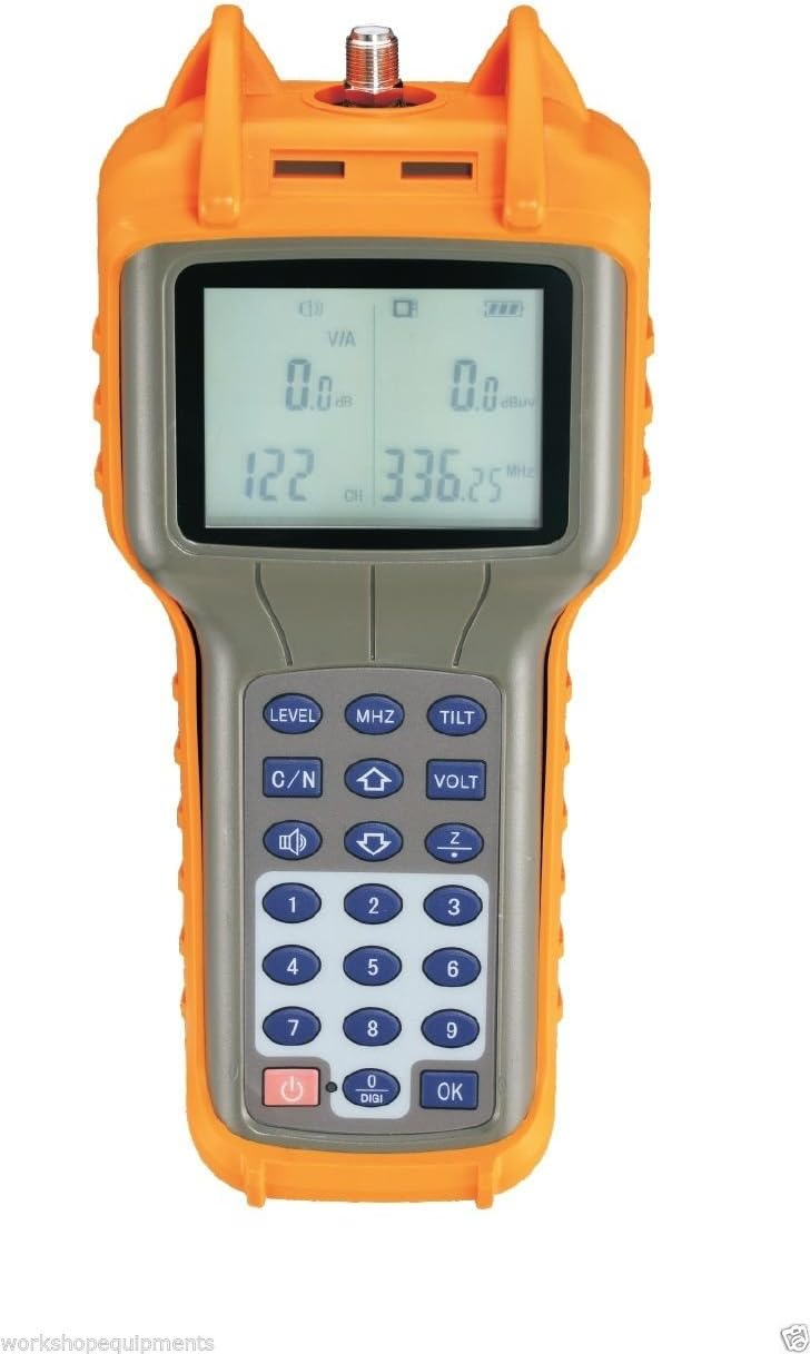 ONTAK CATV TV Signal Level Meter Tester 5-870M Hz A/V C/N Average Power Trunk Voltage