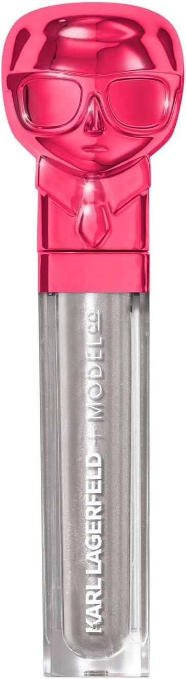 KARL LAGERFELD + MODELCO Kiss Me Karl Lip Lights Top Coat Eiffel Tower Glitter