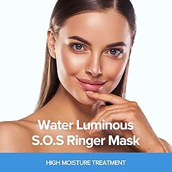 JMsolution Water Luminous S.O.S Ringer Mask Black