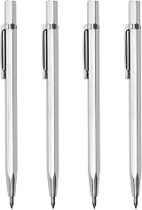 QWORK Tungsten Carbide Scriber Pen 4 Pack Glass Ceramic Engraving Retractable view 7