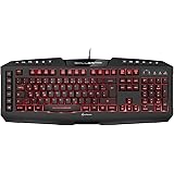 Sharkoon Skiller Pro Plus beleuchtete Gaming Tastatur (Onboard-Speicher, Multi-Key-Rollover-Unterst&uuml;tzung) schwarz