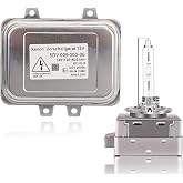 5DV 009 000-00 Headlight Ballast &amp; D1S Bulb for 2007-2014 Cadillac Escalade | Fits 2006-2009 BMW E60 2008-2014 Chrysler Town &amp; Country &amp; 2007-2013 Volkswagen, Replaces 5DV009000-00