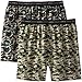 Hanes Men's 2-Pack Exposed Waistband Woven Camo Boxers