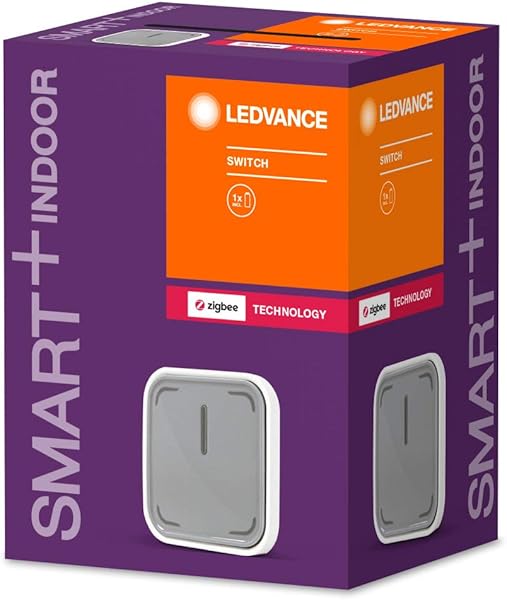 Ledvance Smart Switch Zigbee Interruptor de luz regulador de intensidad y mando a distancia para lmparas LED ampliacin para su hogar inteligente