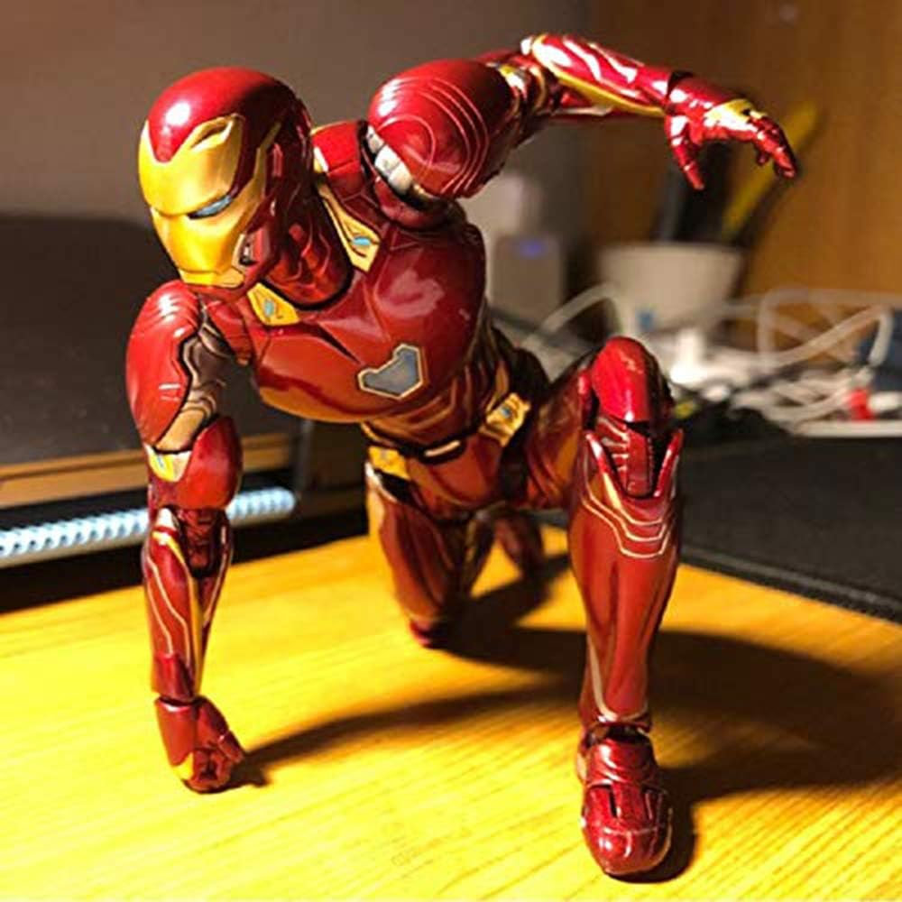 EvelynSemple SHFiguarts SHF IRO.nman MK50 Super Hero M-Arvel Avengers Infinity War BJD Action Figures Model Toys for Children