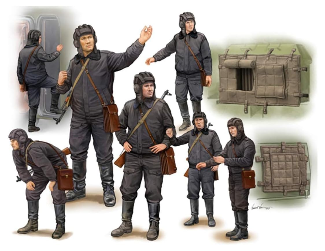 Trumpeter 1:35 - Soviet Soldier - Scud B Crew