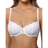 Avidlove Women's Lace Bra Sexy Balconette Bras Unlined Lingerie A-D, S-2XL
