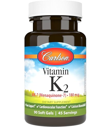 Amazon.com: Carlson - Vitamin K2, MK-4 (Menatetrenone), Vitamin K