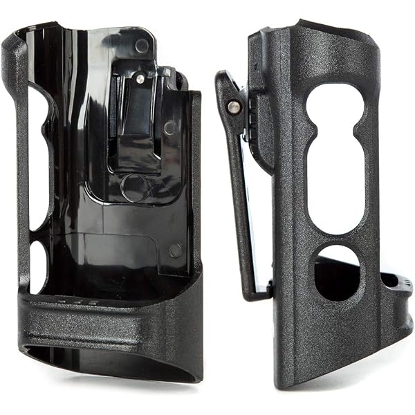 HKLN4510 Holster Clip – Compatible With Motorola RMM2050 RMU2080D RMV2080 RMU2040 Radios – Black