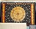 Jaipur Handloom Black Zodiac Tapestry Wall Hanging Horoscope Tapestry Dorm Room Tapestries Hippie Tapestry Indian Astrology Trippy Celtic Psychedelic Tapestry Wall Hanging