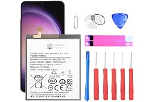 Qoutmcuy Galaxy S23 Plus Battery,5800mAh Upgraded Replacement Battery for Galaxy S23+ Plus SM-S916B SM-S916N SM-S916U SM-S9160 with Tool Kit