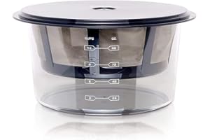 E C Euro Cuisine GY60 Greek Yogurt Maker with Ultra Fine Mesh Stainless Steel Strainer Basket