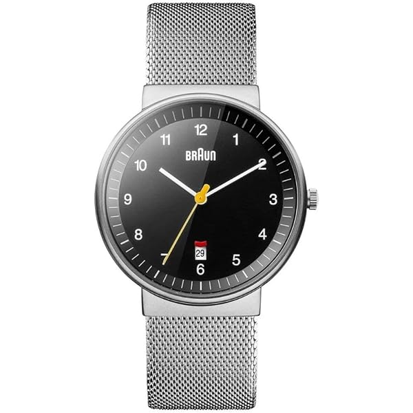 Amazon.com: Braun Men's 40mm Automatic Watch with Black
