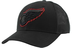 ZHATS NHL Unisex-Adult NHL Officially Licensed Adjustable Snapback Hat Dakota Element Black