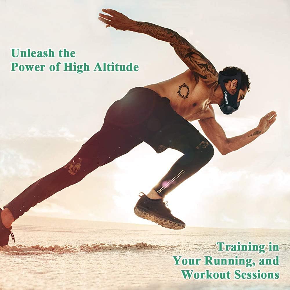 Chriffer Workout Mask with 48 Breathing Resistance Levels : Sports & Outdoors