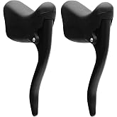TOPCABIN 1 Pair Bike Brake Lever Aluminum Alloy Bicycle Brake Lever for Road Bike Bicycle Metal Rubber Parts