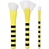 tarte fly squad brush set – Eye & Cheek Brushes with Blending, Angled & Fan Designs to Seamlessly Apply Highlighter & Buildable Makeup Looks, Vegan & Cruelty-Free