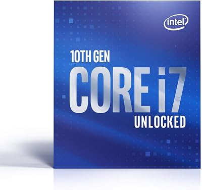 Intel Core i7-10700K Processor LGA 1200 CPU Desktop 10th Gen