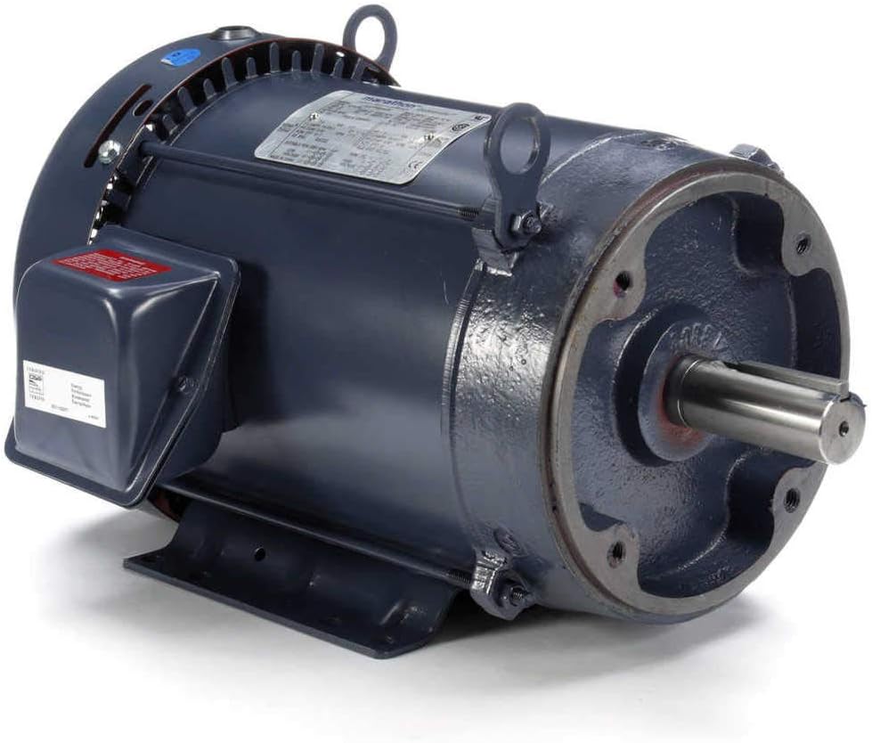 7.5 hp 1800 RPM 213TC Frame TEFC C-Face Rigid Base 230/460V Marathon