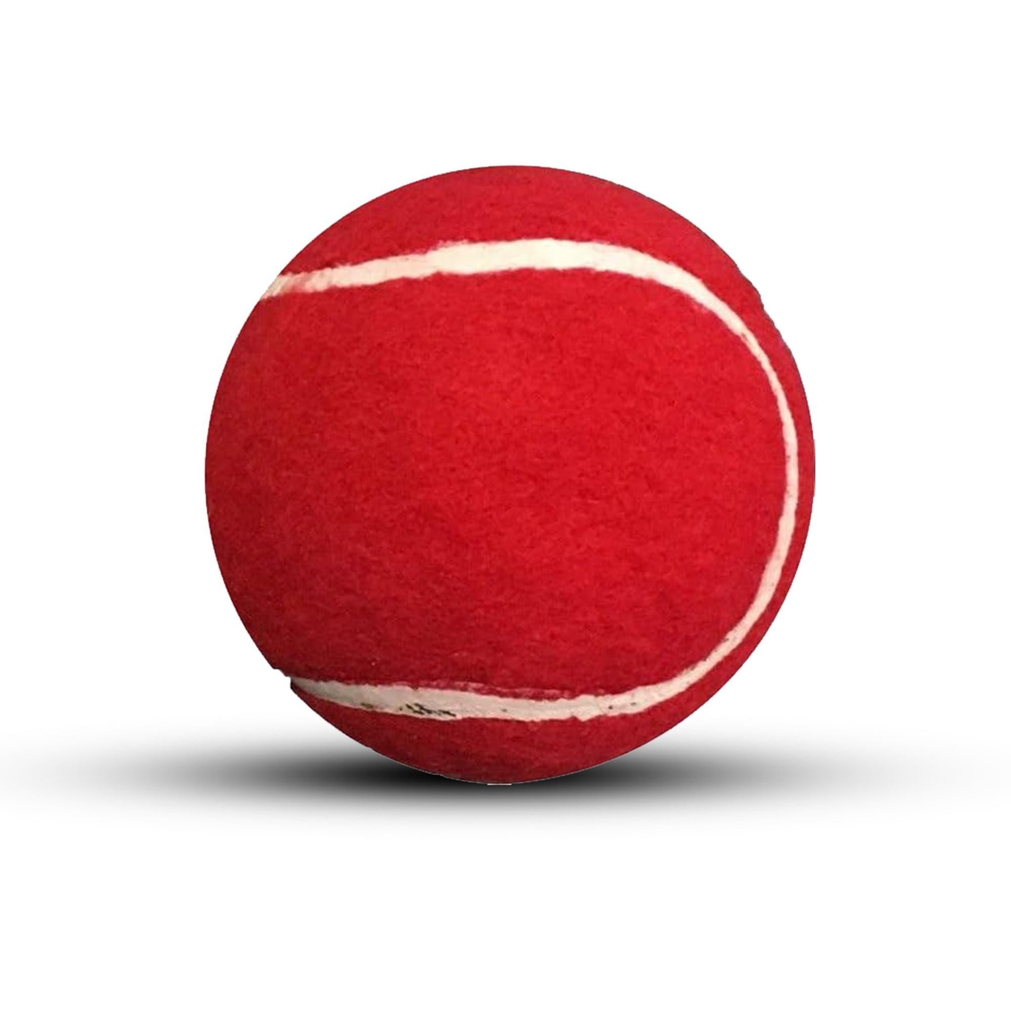 ND Sports Heavy Light Outdoor Training Play Cricket Tennis Balls (1-Piece Red)