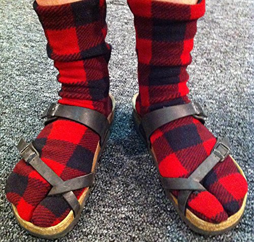 Polar Feet Adults' Tabi Socks Lumberjack L