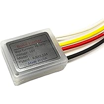 Brake light blinker, four flashes then solid. Safety Flash