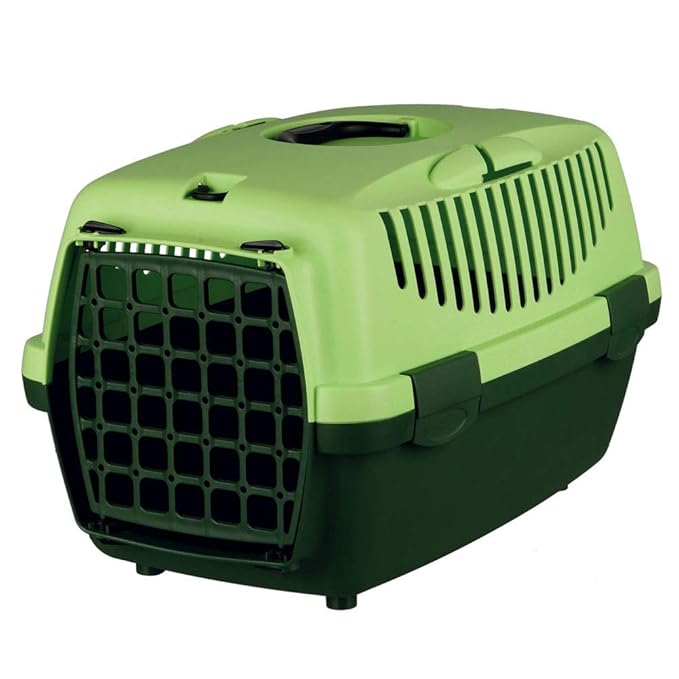 Trixie Capri I Hard Shell Pet Carrier, Dark Green/Pastel Green Amazon.in Pet Supplies