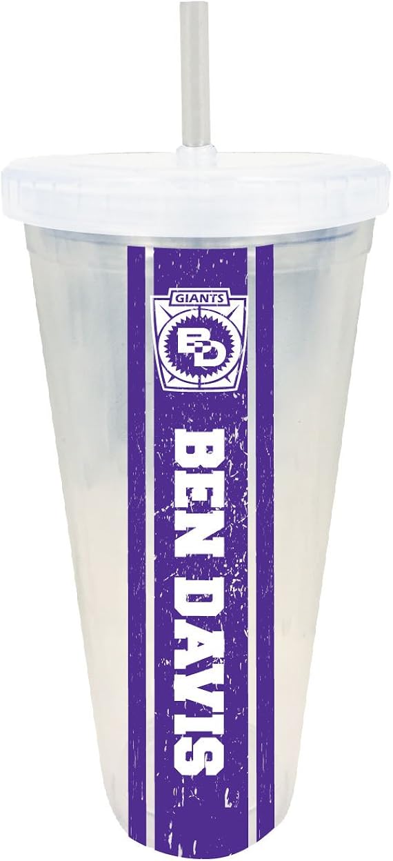 Amazon Com Ben Davis High School Giants Indianapolis Indiana Sports Team 24 Oz Travel Straw Tumbler Clothing