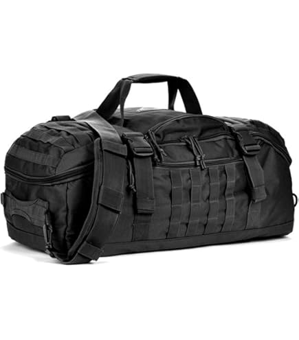 VOTAGOO GEAR 130L Tactical Travel Duffle Bag Large Capacity Waterproof Full-Access Opening Foldable Military Backpack Travel for Outdoor Camping Hunting Weekender Gym Traveling Workout Deployment