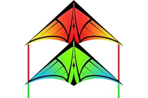 LANRUI Large Delta Kites for Kids & Adults,Easy to Fly Kite,Best Kite for Beginners,Kites for Kids Age 4-8,Large Beach Kite