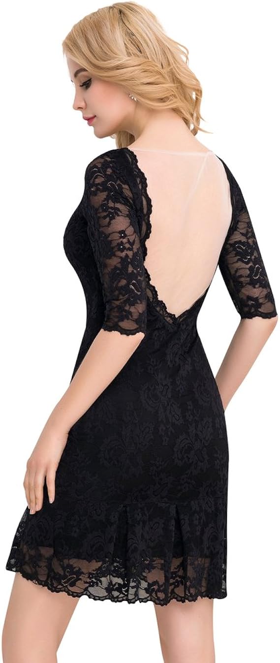 scalloped dress amazon