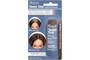 Roux Instant Root Concealer by Roux, Brown Hair Color, Temporary Touchup Stick, Pack of 1