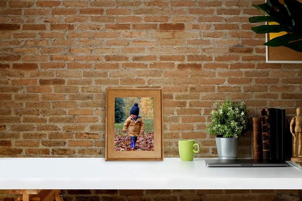 Picture Frame 4x6 HUIXIANG Vintage Portrait Photo Frames Retro Landscape & Horizontal Poster Frame Standing or Wall Mountable - Image 5
