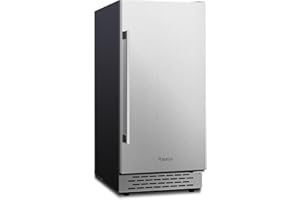 COLOZO 15" Outdoor Beverage Fridge, Weather Proof Stainless Steel Beverage Cooler Under Counter Beer Fridge, Indoor/Outdoor Beverage Refrigerator for 130 Cans, Powerful and Quiet Cooling System