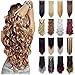 Grade 7A 160g 23-24 Inch Real Thick Double Weft Clip In Hair Extensions