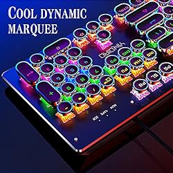 Basaltech Mechanical Light Up Keyboard With LED