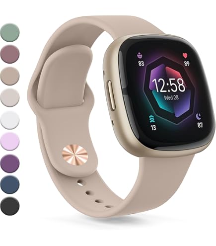 その他 fitbit sense Amazon.com: ZWGKKYGYH Bands Compatible with Fitbit Sense