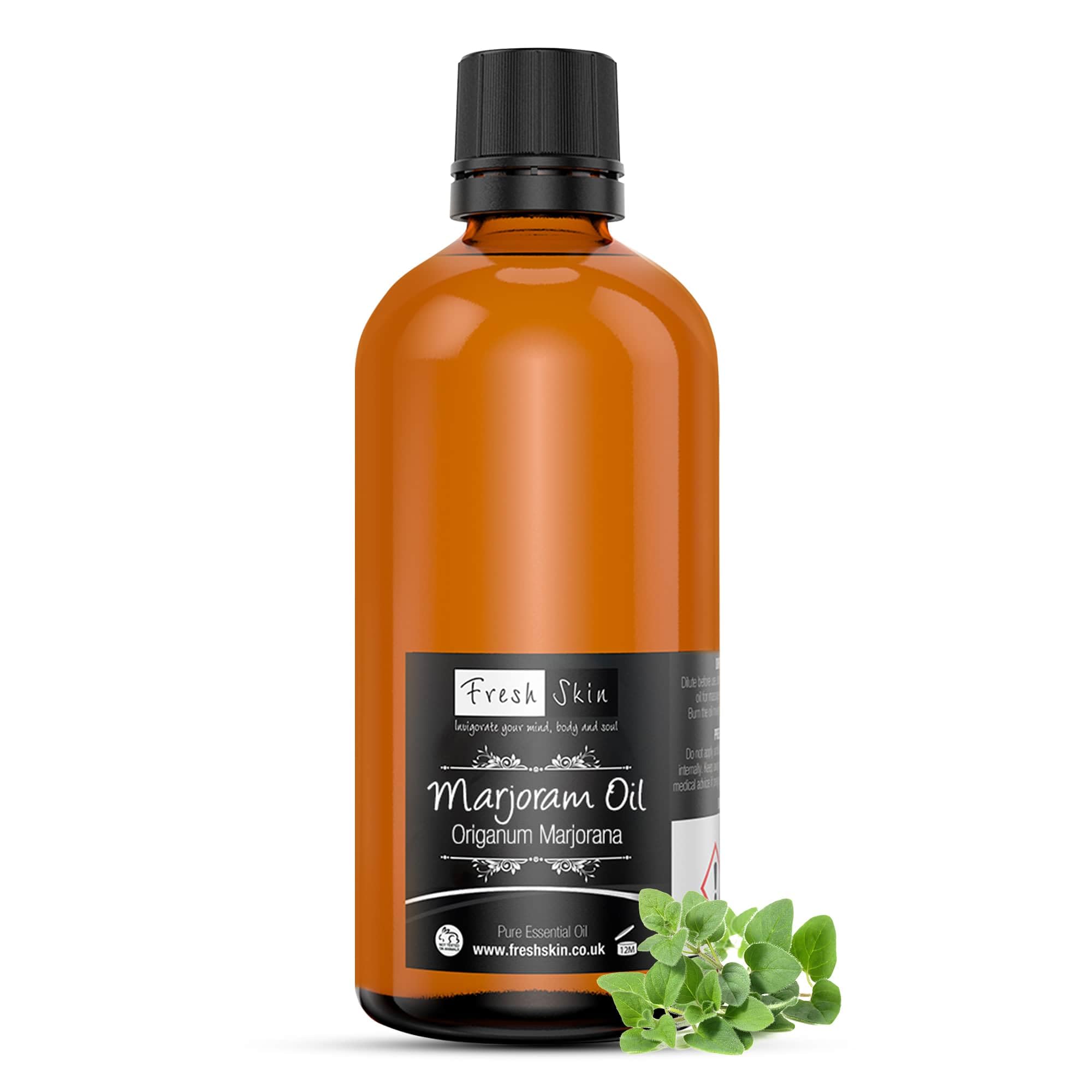 Freshskin Beauty LTD | Marjoram Essential Oil - 100ml - 100% Pure & Natural Essential Oils