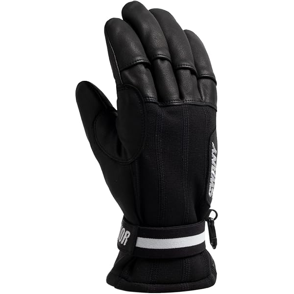 Swany Men's X-Over 2.2 Insulated Winter Sports Gloves - Touchscreen Compatible, Utility Heat Pocket, Black, X-Large