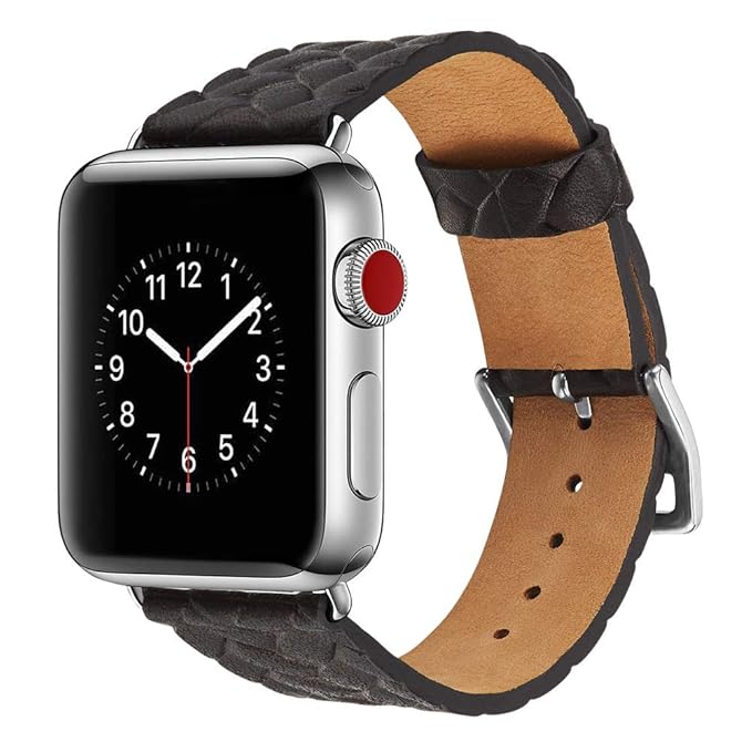 Fourthomme - Correa de Negocios con Correa de Piel Tejida ...