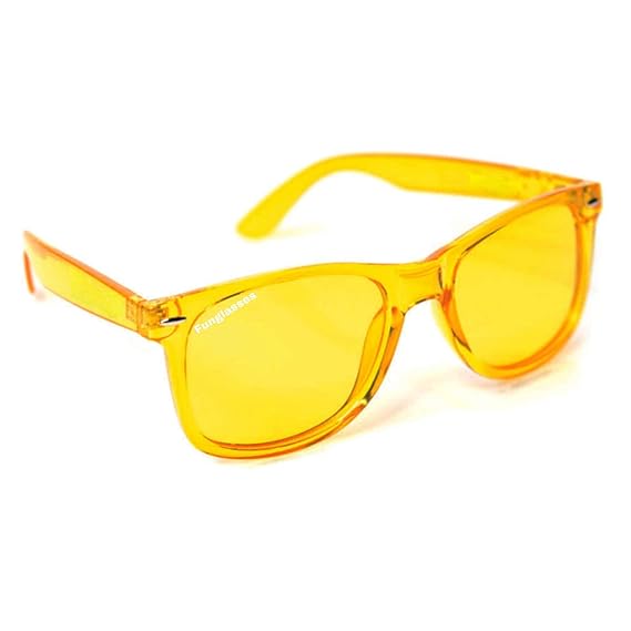 sunglasses yellow frame
