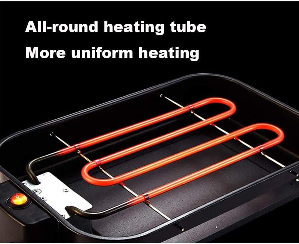 review WSN Indoor Smokefree Electric Barbecue Grill Table BBQ Grilling fit Home Camping Travel Hiking