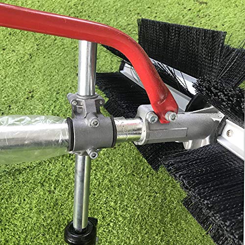 Artificial Grass Brush Power Broom 52cc 2.3hp sweeper lawn turf hand