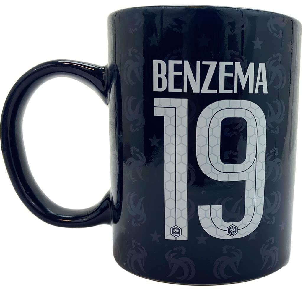 Equipe de France de Football France FFF Karim Benzema Official Collection Mug