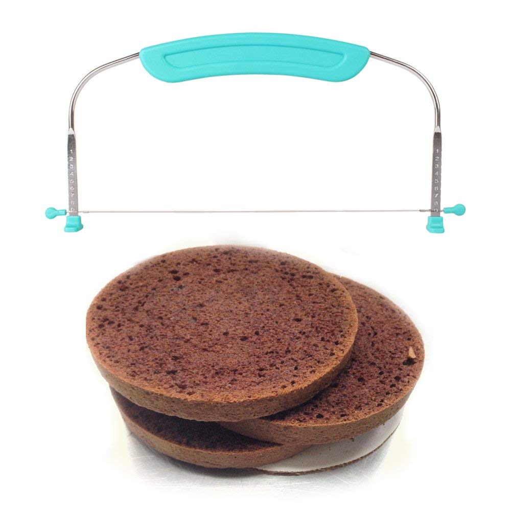 EASY SHOPE New Adjustable Small Cake Leveler Cutter Slicer with
