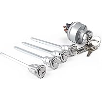 thumbnail image 2 of 4-Piece Strattec Door & Ignition Lock Set For Peterbilt 379, 377, 359, 378, 349, 385, 362 – Vintage Big Rig Truck 2 of 5