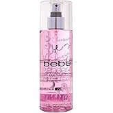 Bebe Sheer Body Mist - Body Spray for Women - Sensual and Flirtatious Womens Fragrance with Citrus Cocktail, Pink Peony and Sandalwood Notes - 8.4 oz